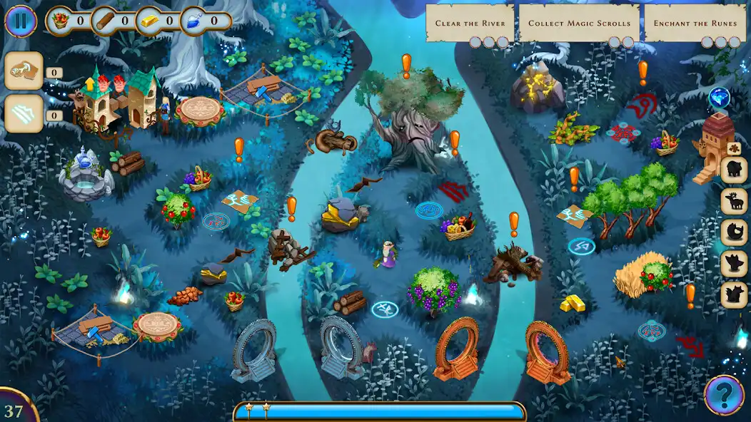 Play Elven Rivers 2 as an online game Elven Rivers 2 with UptoPlay