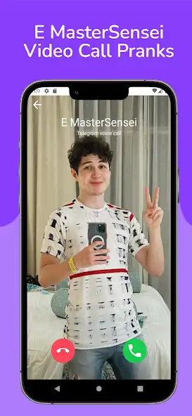 Play E MasterSensei Video Call Fake as an online game E MasterSensei Video Call Fake with UptoPlay