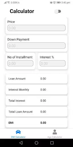 Play EMI Calculator as an online game EMI Calculator with UptoPlay