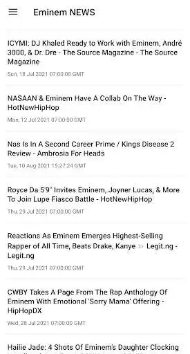 Play Eminem NEWS  and enjoy Eminem NEWS with UptoPlay