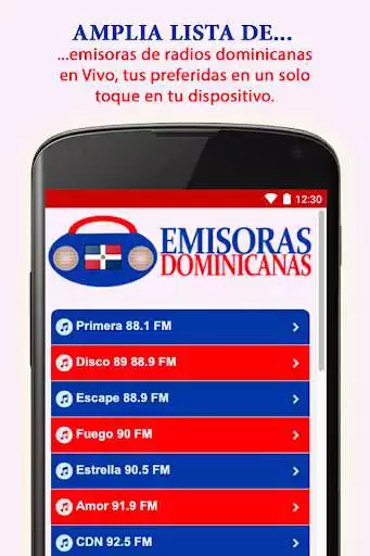 Play Emisoras Dominicanas: RADIO en Vivo as an online game Emisoras Dominicanas: RADIO en Vivo with UptoPlay