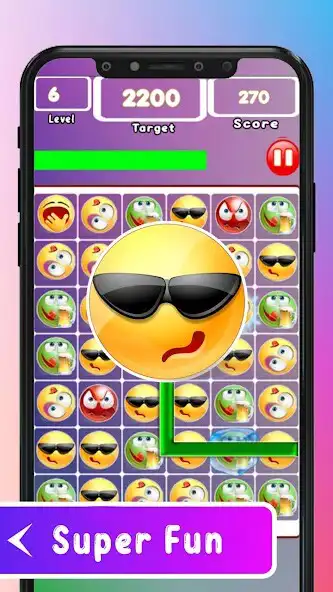 Play Emoji Blox Link Match as an online game Emoji Blox Link Match with UptoPlay