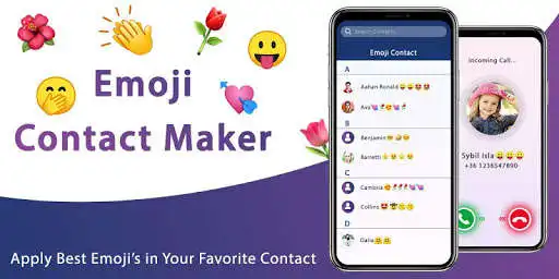 Play Emoji Contact Maker - Create Contact with Emojis  and enjoy Emoji Contact Maker - Create Contact with Emojis with UptoPlay