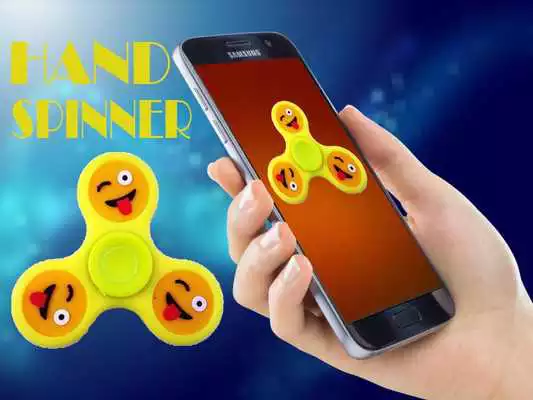 Play Emoji Fidget Hand  Spinner