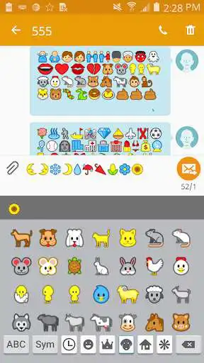 Play Emoji Font for FlipFont 3 as an online game Emoji Font for FlipFont 3 with UptoPlay