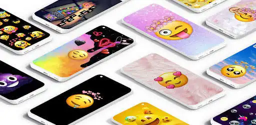 Play Emoji Glitter Wallpaper  and enjoy Emoji Glitter Wallpaper with UptoPlay