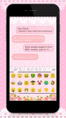 Play Emoji Keyboard - Cute Teacup Cat