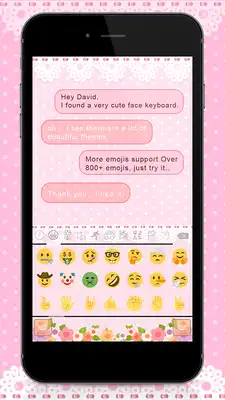 Play Emoji Keyboard - Cute Teacup Cat