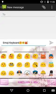 Play Emoji Keyboard-Sakura