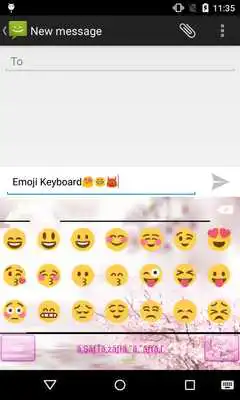 Play Emoji Keyboard-Sakura