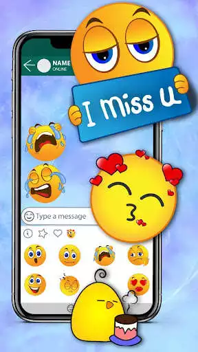 Play Emoji Lovely Emoji Stickers  and enjoy Emoji Lovely Emoji Stickers with UptoPlay