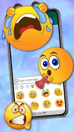 Play Emoji Lovely Emoji Stickers as an online game Emoji Lovely Emoji Stickers with UptoPlay