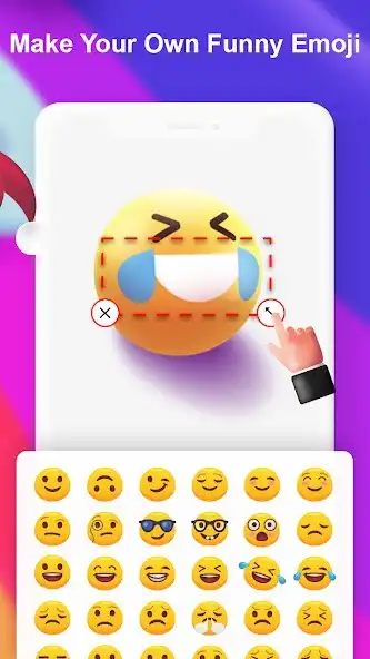 Play Emoji Maker : All Emoji Arts as an online game Emoji Maker : All Emoji Arts with UptoPlay