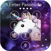 Free play online Emoji Unicorn Heart PIN Lock APK