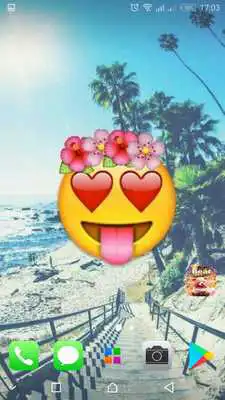 Play Emoji Wallpapers cute background