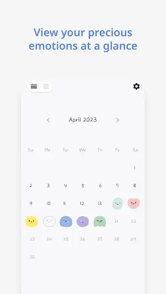 Play EmotionNote-Emotion Mood Diary as an online game EmotionNote-Emotion Mood Diary with UptoPlay