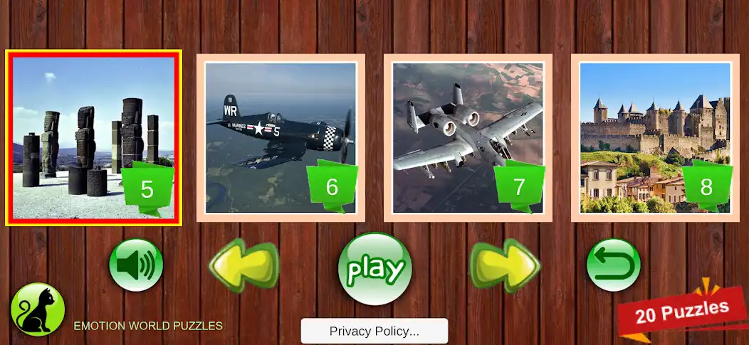 Play Emotion World Puzzles as an online game Emotion World Puzzles with UptoPlay