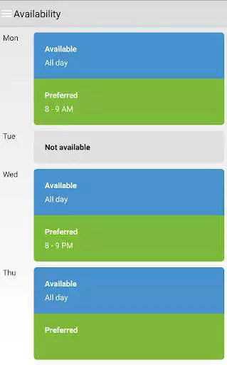 Play Employee Schedules by SICOM