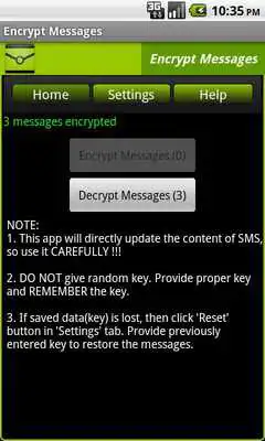 Play Encrypt (Secure) SMS