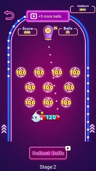 Грайте в Endless Falling Ball як онлайн-гру Endless Falling Ball з UptoPlay