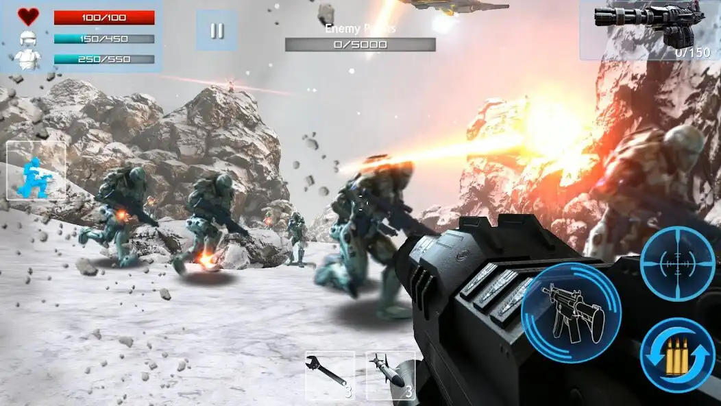 Play Enemy Strike 2 as an online game Enemy Strike 2 with UptoPlay