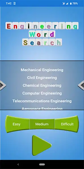 Play Engineering Word Search  and enjoy Engineering Word Search with UptoPlay