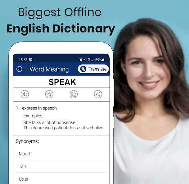 Play English Dictionary Offline App  and enjoy English Dictionary Offline App with UptoPlay