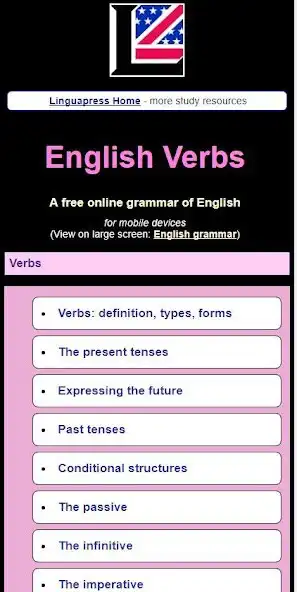 Play APK English grammar guide with rules  and examples  and enjoy English grammar guide with rules  and examples using ApkOnlin