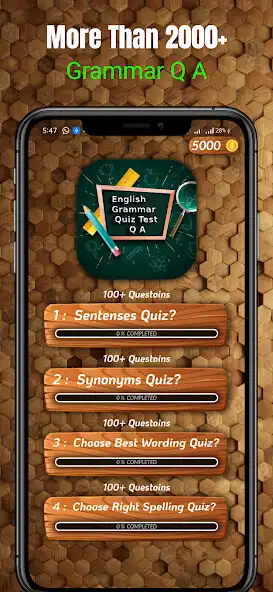 Play English Grammar Quiz Test QA as an online game English Grammar Quiz Test QA with UptoPlay