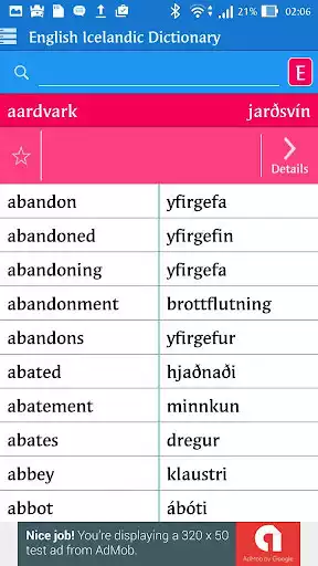 Play English - Icelandic Dictionary as an online game English - Icelandic Dictionary with UptoPlay