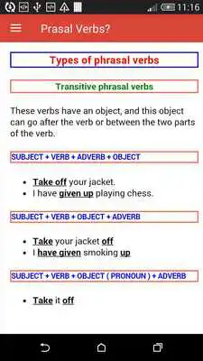 Play English Phrasal Verbs