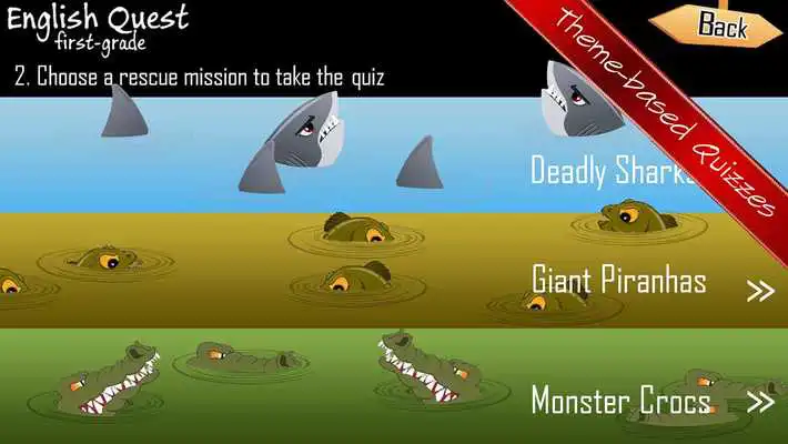 Play English Quiz Quest First Grade