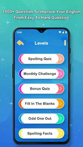 Play English Spelling Quiz : Spelling Test as an online game English Spelling Quiz : Spelling Test with UptoPlay