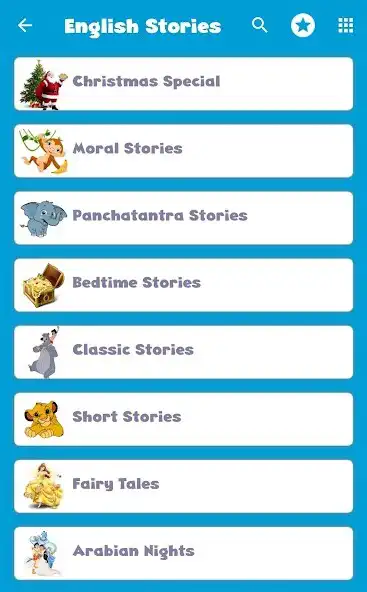 Play APK English Stories for Kids (offline)  and enjoy English Stories for Kids (offline) with UptoPlay com.rayeedit.englishstories