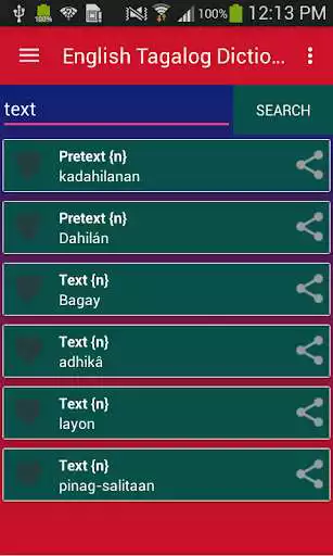 Play English Tagalog Dictionary as an online game English Tagalog Dictionary with UptoPlay