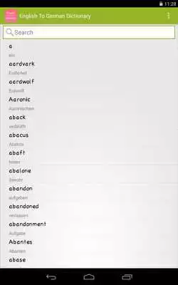 Play English To German Dictionary