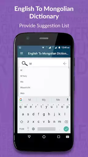 Play English to Mongolian Dictionary as an online game English to Mongolian Dictionary with UptoPlay