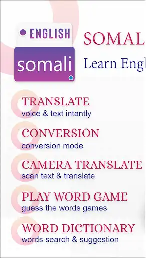 Play English To Somali translation  and enjoy English To Somali translation with UptoPlay