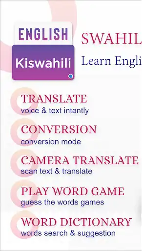 Play English To Swahili Dictionary-Swahili translation  and enjoy English To Swahili Dictionary-Swahili translation with UptoPlay