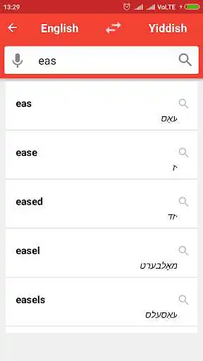 Play English To Yiddish Dictionary  and enjoy English To Yiddish Dictionary with UptoPlay