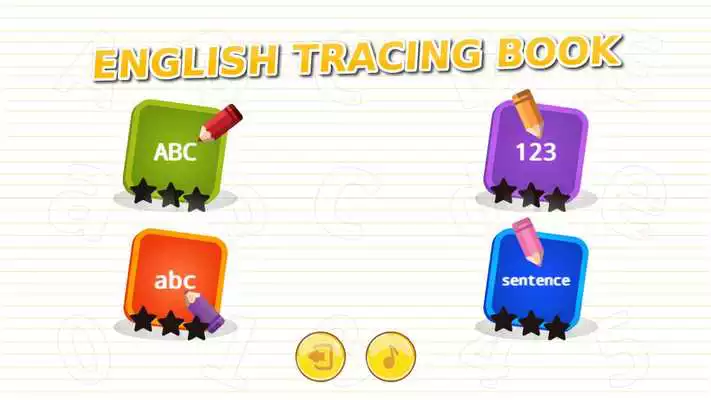 Play English tracing book as an online game English tracing book with UptoPlay