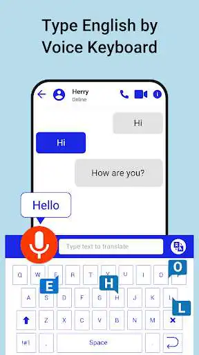 Play English Voice Typing Keyboard  and enjoy English Voice Typing Keyboard with UptoPlay