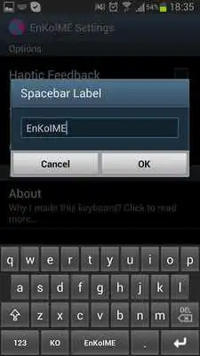 Play EnKoIME Korean Keyboard