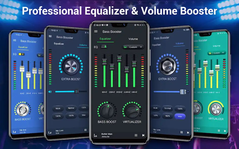 Play Equalizer- Bass BoosterVolume  and enjoy Equalizer- Bass BoosterVolume with UptoPlay