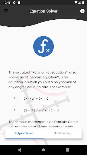 Play Equation Solver  and enjoy Equation Solver with UptoPlay