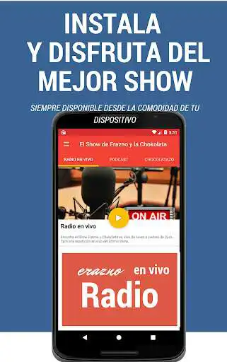 Play Erazno y la Chokolata Radio Show  and enjoy Erazno y la Chokolata Radio Show with UptoPlay