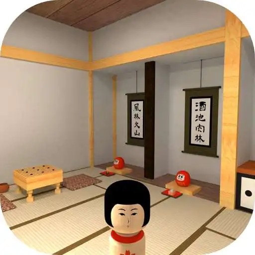 Run free android online Escape Game-Ninja room APK