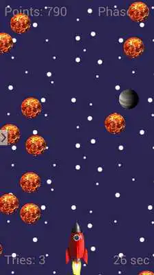 Play Escape the asteroid