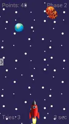 Play Escape the asteroid