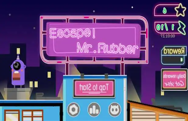 Play Escape! With Mr. Rubber